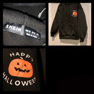 happy halloween shein sweatshirt
